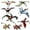 1 Set(8 Pcs), variant on Ksopiavobs Animal Figures 8 pcs Realistic Plastic Pterodactyl Family Set Includes Dark Pterodactyl etc. Science Project, Learning Educational Toys, Birthday Gift, Cake Topper for Kids Toddlers