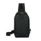 thumbnail image 2 of Fiudx Mochila Portátil de Un Solo Hombro, Bandolera Deportiva Impermeable, Bandolera de Gran Capacidad, Versátil para Uso Diario, Ciclismo y Senderismo Al Aire Libre, Diseño Unisex, Tamaño 28 X 17 X, 2 of 4