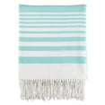 thumbnail image 7 of Fennco Styles Classic Striped Fringed Design Throw Blanket 50" W x 60" L, 7 of 7