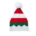 thumbnail image 3 of Ticikt Christmas Knit Elf Hat, Pom Pom & Bells Decor Winter Holiday Knitted Party Hat, 3 of 4