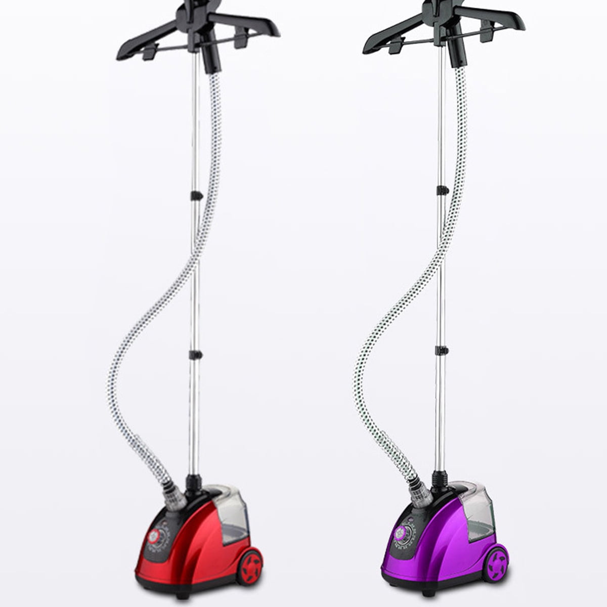 1800W Standing Garment Clothes Fabric Steamer Iron Steam Wrinkle Remove