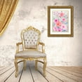 thumbnail image 3 of OToole, Tim 25x32 Gold Ornate Wood Framed with Double Matting Museum Art Print Titled - Bright Floral Design II, 3 of 4