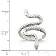 thumbnail image 2 of Sterling Silver Snake Ring - Size 7, 2 of 2