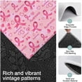 thumbnail image 3 of Pink Breast Cancer and Love Kitchen Rugs Sets Of 3,Kitchen Runner Rugs Non Skid Washable,Decorative Kitchen Floor Mats for Kitchen,Sink,Laundry,17"x30"+ 17"x47" + 17"x59", 3 of 6