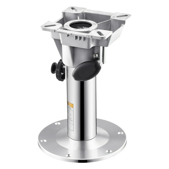 VEVOR Boat Seat Pedestal 12.76-18.7 Inches Height Adjustable Boat Seat Mount