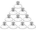 thumbnail image 1 of ziyahi 40mm PVC Transparent Screw Sucker Glass Suction Pads Wall-mounted Threads Suction Cups for Bathroom Bedroom Kitchen, 1 of 9