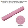thumbnail image 4 of Uxcell 31.5"x15.75" Desk Mat Protector, PU Leather Dual Side Waterproof Mouse Pad Writing Mat for Office Home, Pink, Purple, 4 of 5