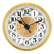 Classic Clock Craft Insert Clocks Movement Quartz Diameter 70mm Number for Home DIY Crafts Multifunctional Installation Part