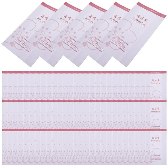 KAJNBN 100Pcs Multi Color Vomit Bags for Car Travel Waterproof and Sealable