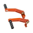 thumbnail image 2 of maskred 2x Orange Motorcycle S Foot Control With CNC Gear Lever And Performance Durability Foot Brake Pedal, 2 of 6