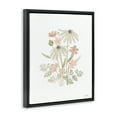 thumbnail image 4 of Stupell Industries Subtle Wild Blooms Plants & Flowers Painting Black Floater Framed Canvas Art Print Wall Art, 17 x 21, 4 of 10