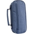 thumbnail image 1 of ZOUSSIQI Trousse à Crayons portable version Coréenne Trousse de Rangement en Toile Créative pour Étudiants - Bleu Foncé CA919-53822, 1 of 6