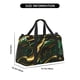 thumbnail image 3 of Fotbe Green Marble Bolsa de Viaje con Estampado, Bolsa de Fin de Semana para Mujer con Compartimento para Zapatos, Bolsa de Gimnasio con Bolsillo Húmedo, 3 of 7