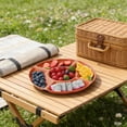 thumbnail image 6 of Veggie Tray, Divided Divided Dish Appetizer Serving Plate, Serving Tray For Party, Fruits, Veggies, Candy, Snack, Dessert, 6 of 8