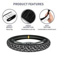 thumbnail image 6 of XMXY Car Steering Wheel Cover, Simple Plaid Dark Art Non-Slip Jeep Truck Universal Elastic Steering Wheel Protector 15 inch, 6 of 8
