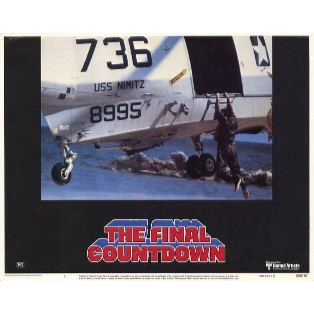 The Final Countdown movie POSTER (Style A) (11" x 14") (1980)