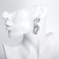 thumbnail image 5 of Rose Gold Plated Earrings Drop Dangle Push Back .52" L264, 5 of 5