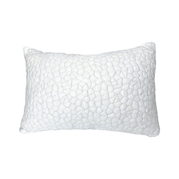 Eoozwa Shredded Memory Foam Pillow Breathable Cover Ergonomic Neck Support Adjustable Loft for Side Back Sleepers Cooling Rest