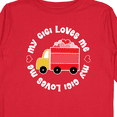 thumbnail image 4 of Inktastic My Gigi Loves Me Valentine Truck Boys or Girls Long Sleeve Toddler T-Shirt, 4 of 5