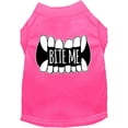 thumbnail image 6 of Mirage Pet Bite Me Screen Print Dog Shirt Yellow Lg, 6 of 9