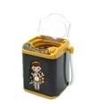thumbnail image 1 of CIMAXIC 1PC Simulated Washing Machine Toy Mini Home Appliances Toy Mini Powder Puff Washing Machine Toy Electric Mini Washing Machine Toy for Kids Child Girl Playing Without Battery Black, 1 of 4