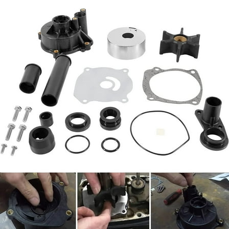 5001595 Water Pump Impeller Repair Kit with Housing for Johnson Evinrude V4 V6