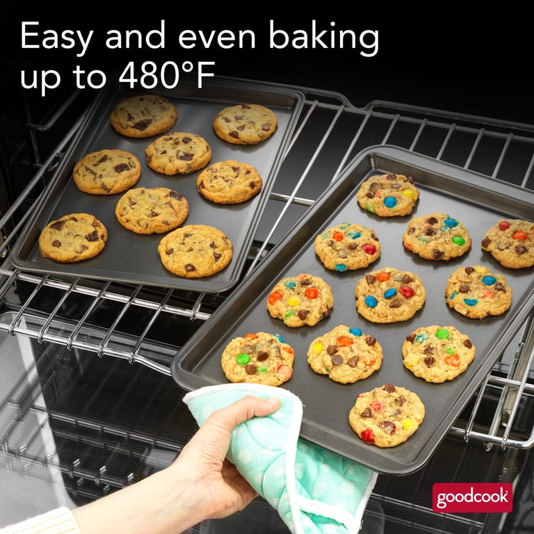 GoodCook Pro Nonstick Baking Sheet Set, 3-Piece photo 3