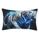 thumbnail image 1 of Balery Futuristic Blue Light White Tiger Funda de Cojín Estampada, Regalos para Mujeres, Regalos de Amor para Ella, Regalos para Novia o Esposa, Funda de Almohada-20"x30", 1 of 6