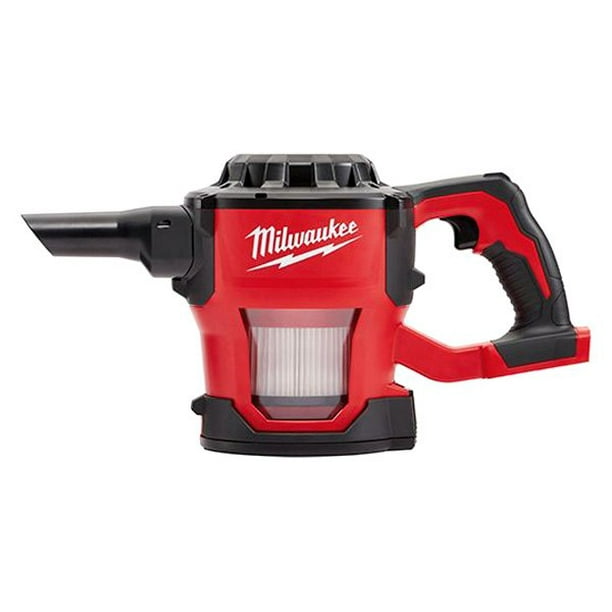 Milwaukee M18 Compact Vacuum with 4 ft. Hose, Crevice Tool, Extensions