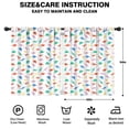 thumbnail image 2 of Blackout Kids Curtains,Colorful Cartoon Dinosaurs Bright Shapes Pattern Childrens Insulated Curtains Set Of 2,Bedroom Essentials,Toddler Room Decor 42"x54", 2 of 5