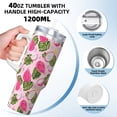 thumbnail image 3 of Pofeuu Dragon Fruits Print 40oz Ice Bully With Handle And Straw Stainless Steel Vacuum Insulated Cup And 2 In 1 Straw Lid, 3 of 8