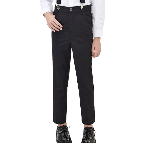 HIPYLO Boys Athletic Pants Size 14-16 Sweatpants Kids Dance Pants 24 Month Boy Pants Boxing Clothes 4t Boys Clothes Boy Clothes Size 6, Black 11-12 Years
