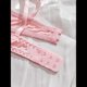 thumbnail image 4 of Conjunto de Ropa Interior Push Up con Aros y Estampado Floral Rosa M, 4 of 10