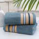 thumbnail image 4 of Juego de toallas de baño de algodón - Suave, absorbente, de secado rápido - 29x13 pulgadas - Blanco, azul, marrón, 4 of 6
