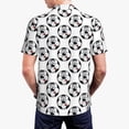 thumbnail image 2 of Polo Shirts for Men, happy football Cuteness Casual Mens Polo Shirts Short Sleeve Button Down Classic Mens Golf Polo Shirts, 2 of 7