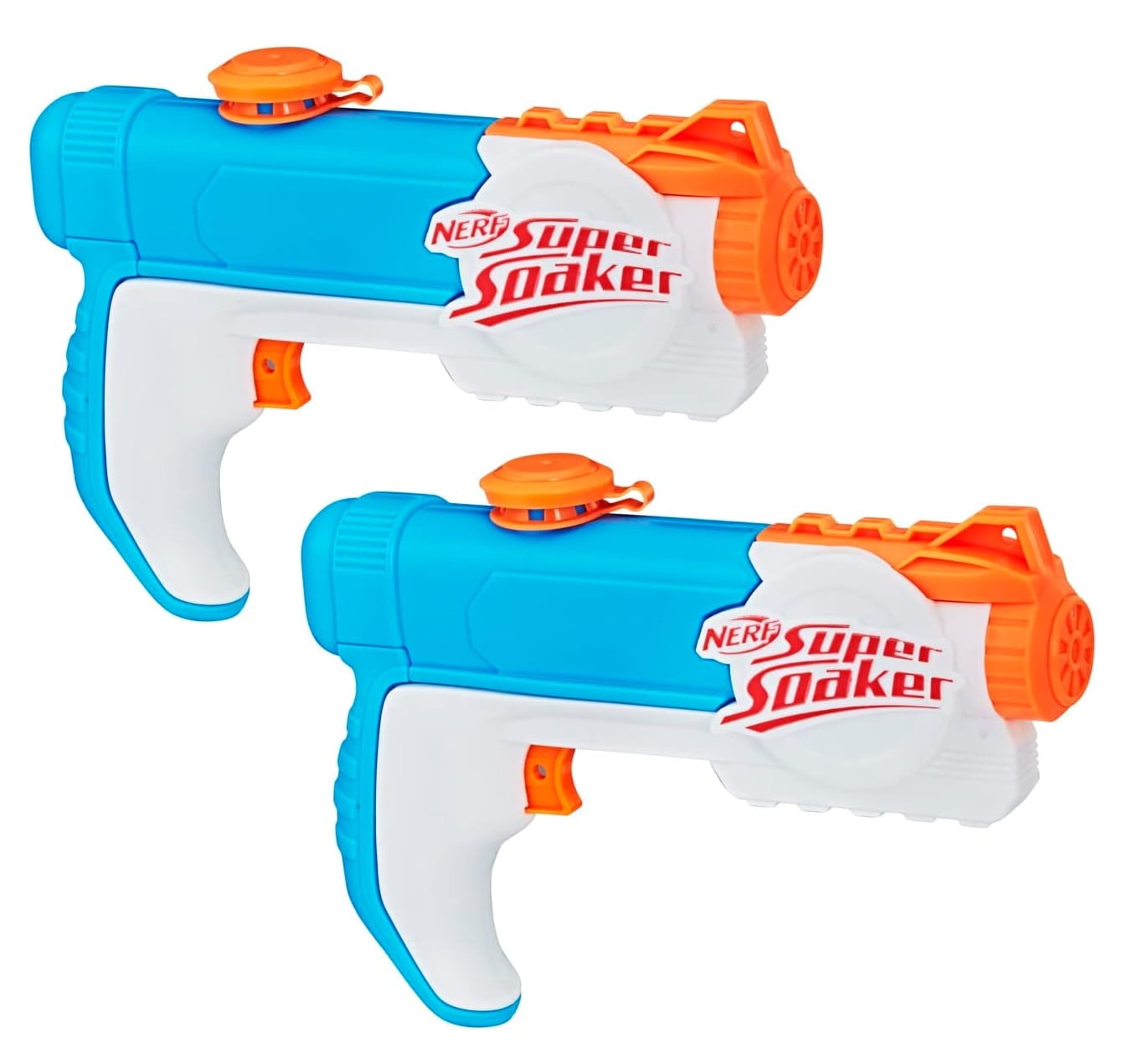 2 pack Hasbro Nerf Super Soaker Piranha Frustration Free Packaging