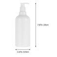 thumbnail image 2 of SHISUYAN 4Pcs Refillable Pump Bottles White Square Dispenser for Travel Use, 2 of 8