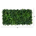 thumbnail image 2 of Nearly Natural 20in. x 40in. UV Resistant Andean Cloud Forest Artificial Living Wall Panel (Indoor/Outdoor), 2 of 11