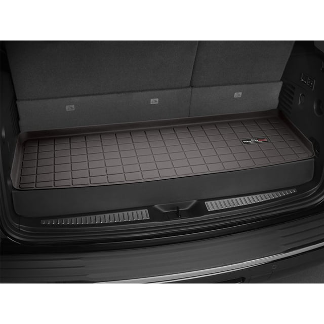 Weathertech Cargo Area Liner 431330 Direct Fit; Raised Edges; Cocoa; Custom Blended TPO Thermopolyolefin; Non-Skid