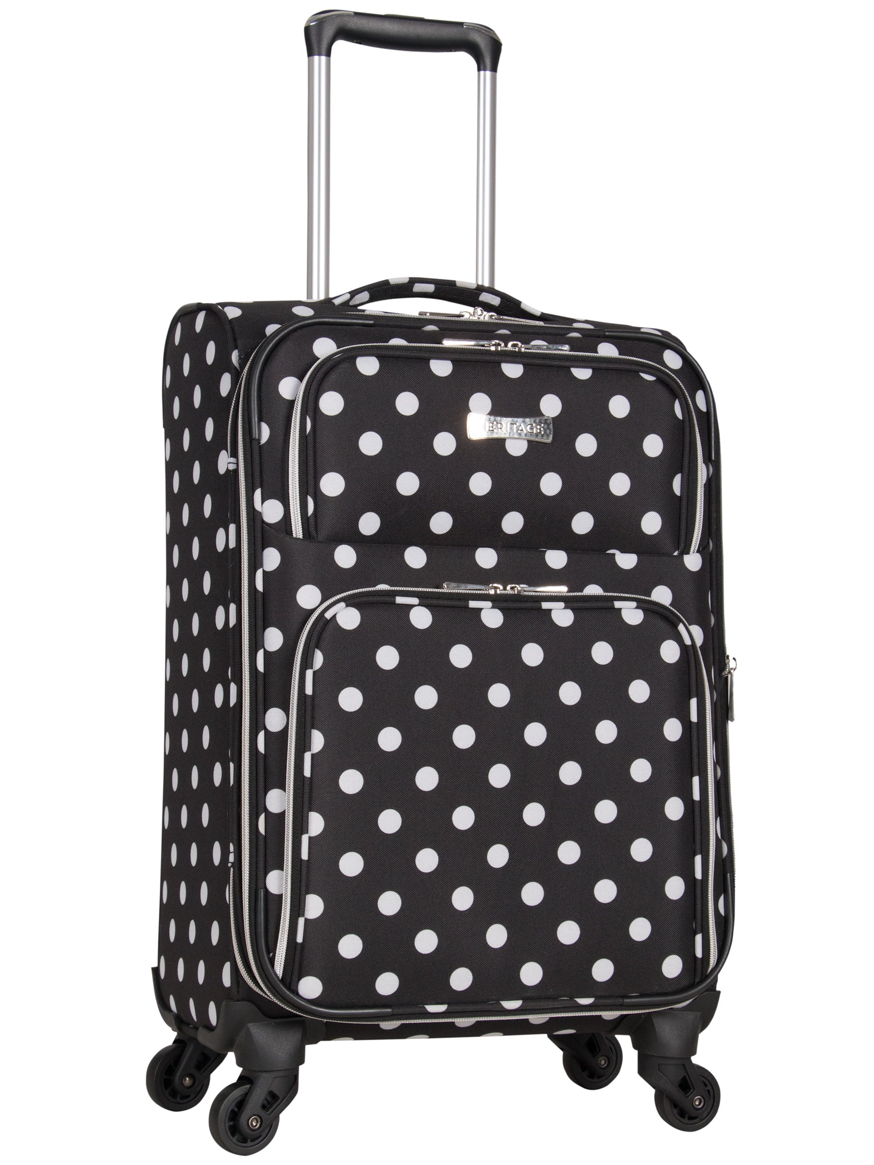 Heritage Travelware - Heritage 20-Inch Lightweight Polka Dot Printed ...