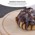 thumbnail image 2 of LABSERRON Pizza Serving Tray Wood 1Pack 12.8x8.9in, 2 of 6