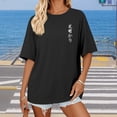 thumbnail image 6 of adaychics Japanese Tshirts Women Flower Crewneck Fashion Cotton T Shirts Loose Fit Basic Tops for Everyday Wear, 6 of 8