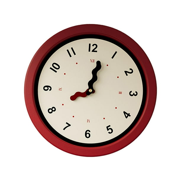 Reloj de pared redondo silencioso Strade Fareast Limited 12 pulgadas decorativo para sala de estar