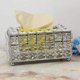 thumbnail image 3 of Caja de pañuelos de cristal yuxing estilo europeo para inodoro hogar guardar servilletas color plateado, 3 of 5