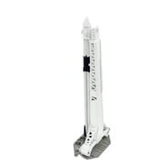 Zxpjkyu 1/200 Diecast Rocket Model Desktop Decor Educational Collection Spacecraft Model