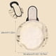 thumbnail image 2 of 26-27 Travel Drawstring Makeup Bag, Waterproof Pu Makeup Pouch, Large Magic Cosmetics Pouch For Women, Flat Lay Makeup Storage Bags, 2 of 5