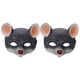 thumbnail image 4 of 2 máscaras de rata para carnaval de Halloween para adultos y niños, máscara de disfraz de cabeza de animal realista para fiestas de cosplay, 4 of 5