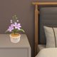 thumbnail image 4 of Bonsái de Escritorio con Flor Artificial Tejida a Mano para Decoración Del Hogar., 4 of 6