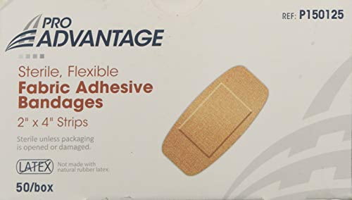 Pro Advantage Band-Aids - Fabric 2'x4' - Box of 50