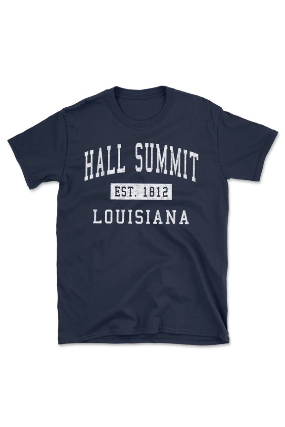 Hall Summit Louisiana Classic Established Men's Cotton T-Shirt